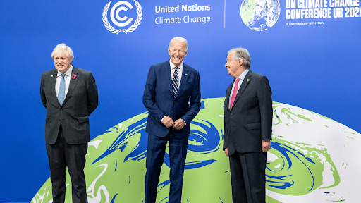Lideranças mundiais esperavam avanços maiores na COP26. (Fonte: Casa Branca/Reprodução)