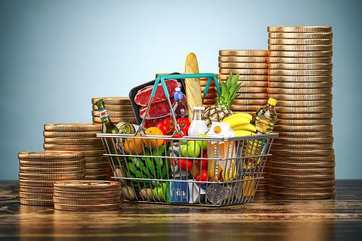 Os preços de alimentos continuarão sendo pressionados pela elevação de custos. (Fonte: GettyImages/Reprodução)